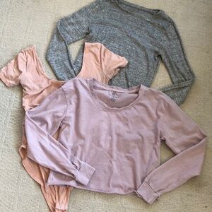 Bundle of 3 tops a new day, Forever21 & U. S. Vintage